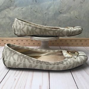 Michael Kors signature logo flats -